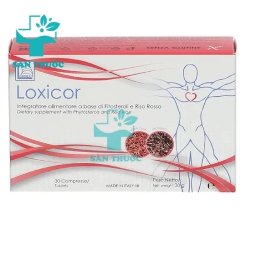 Loxicor FMC Lab - Hạ mỡ máu, giảm mỡ trong gan, hạ huyết áp